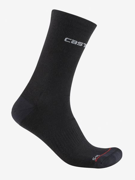 Castelli Diciotto Merino Bike Sock in color || Black