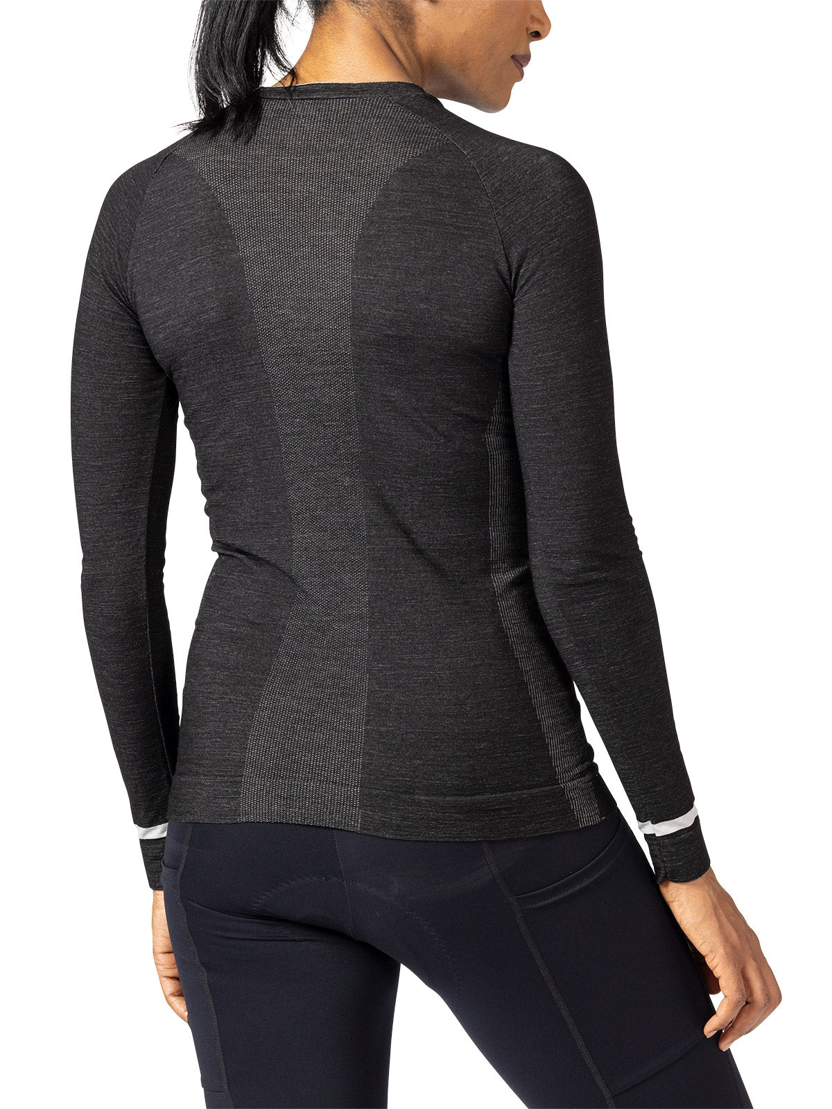 Castelli Merino Seamless Baselayer in Black Colorway