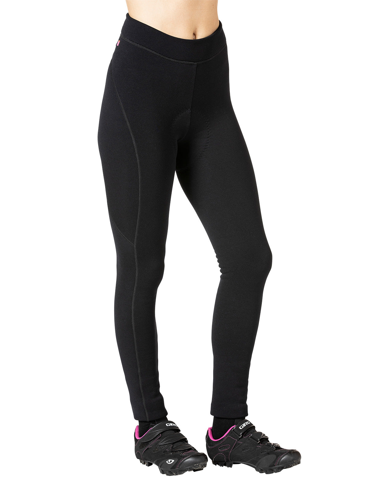 Terry Pro Thermal Bike Tight in Black Colorway