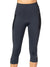 Terry Hi Rise Holster Bike Capri in color || Black
