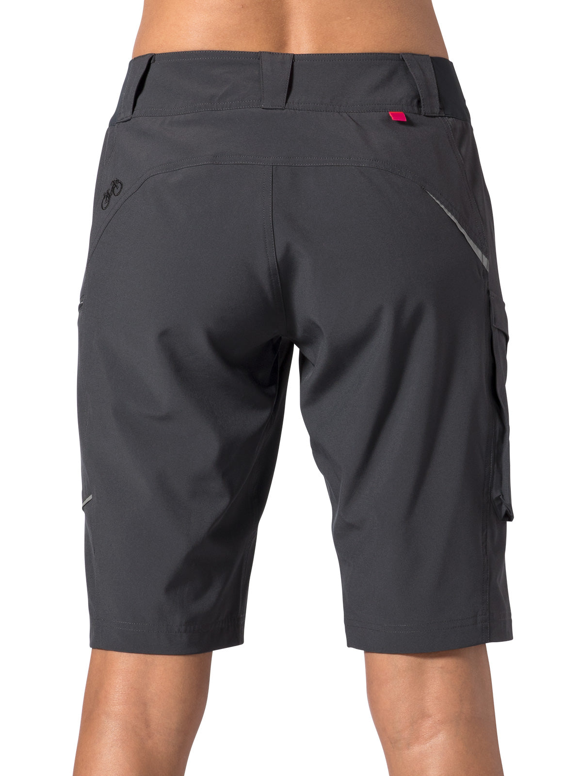 Terry Metro Bike Short Regular in Ebony Colorway