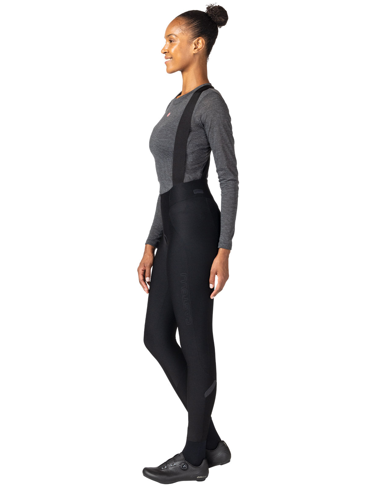 Castelli Sorpasso Pro DT Bibtight in color || Black