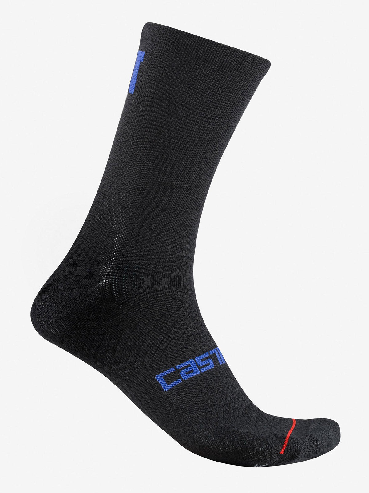 Castelli Como 15 Thermal Bike Sock in color || Black