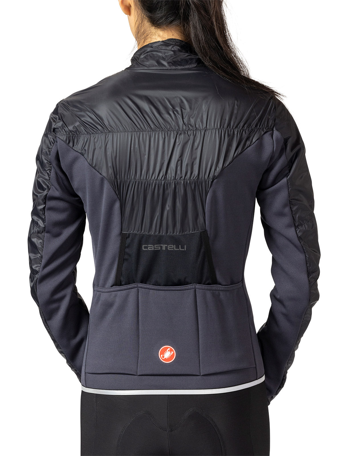 Castelli Unlimited Bike Jacket in Light Black Colorway