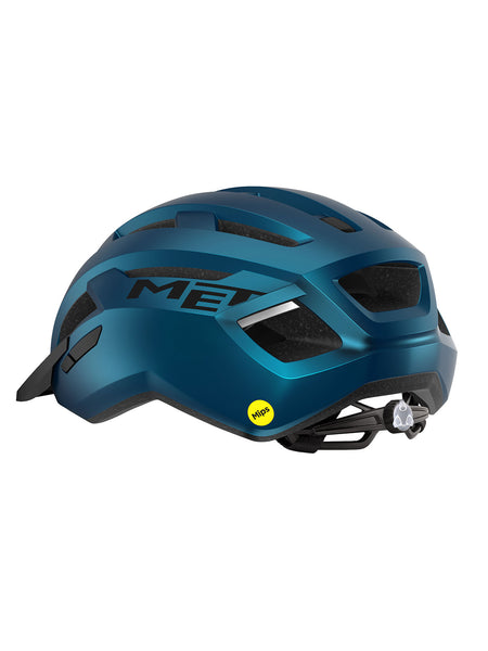 MET Helmets AllRoad MIPS Helmet in color || Blue Metallic