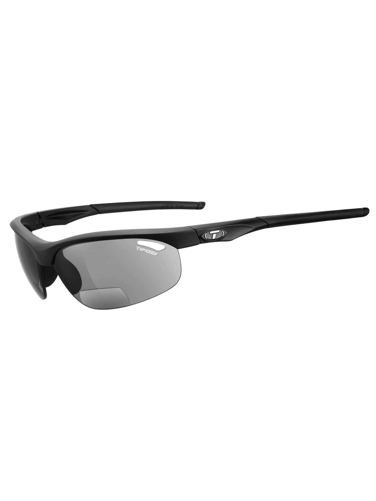 Tifosi Veloce Reader Cycling Sunglasses in color || Matte Black | Smoke