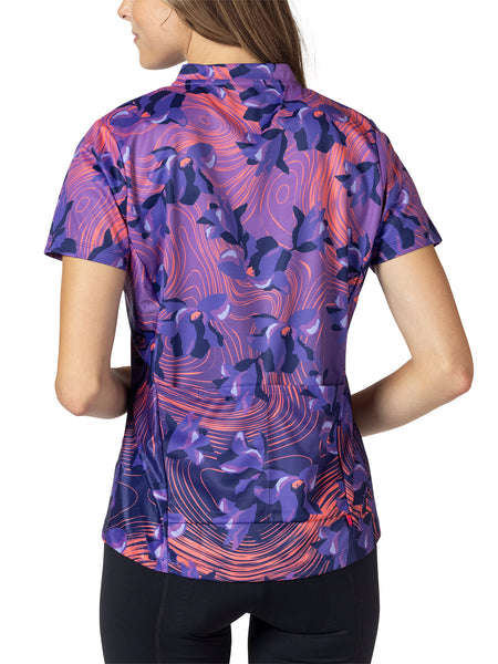 Terry Breakaway Mesh Short Sleeve Bike Jersey Plus in color || Contour
