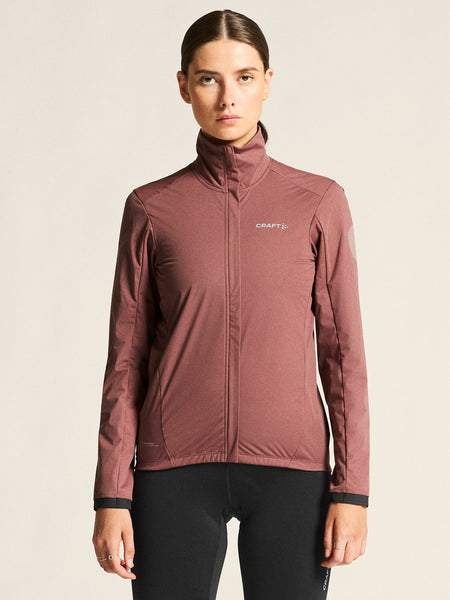 Craft Core Bike SubZ Insulated Jacket in color || Rose Brown