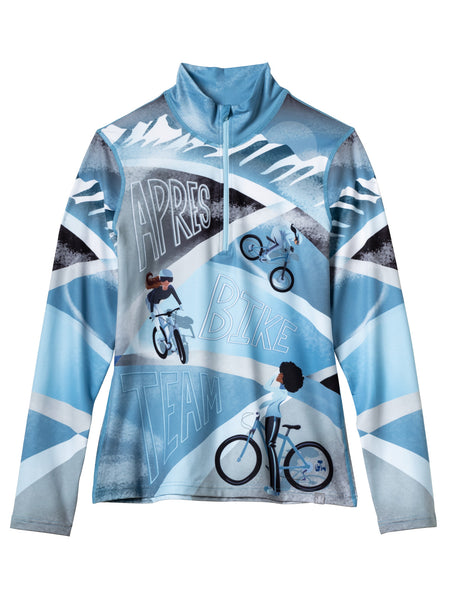 Krimson Klover Apres Bike Team Top in color || Blue