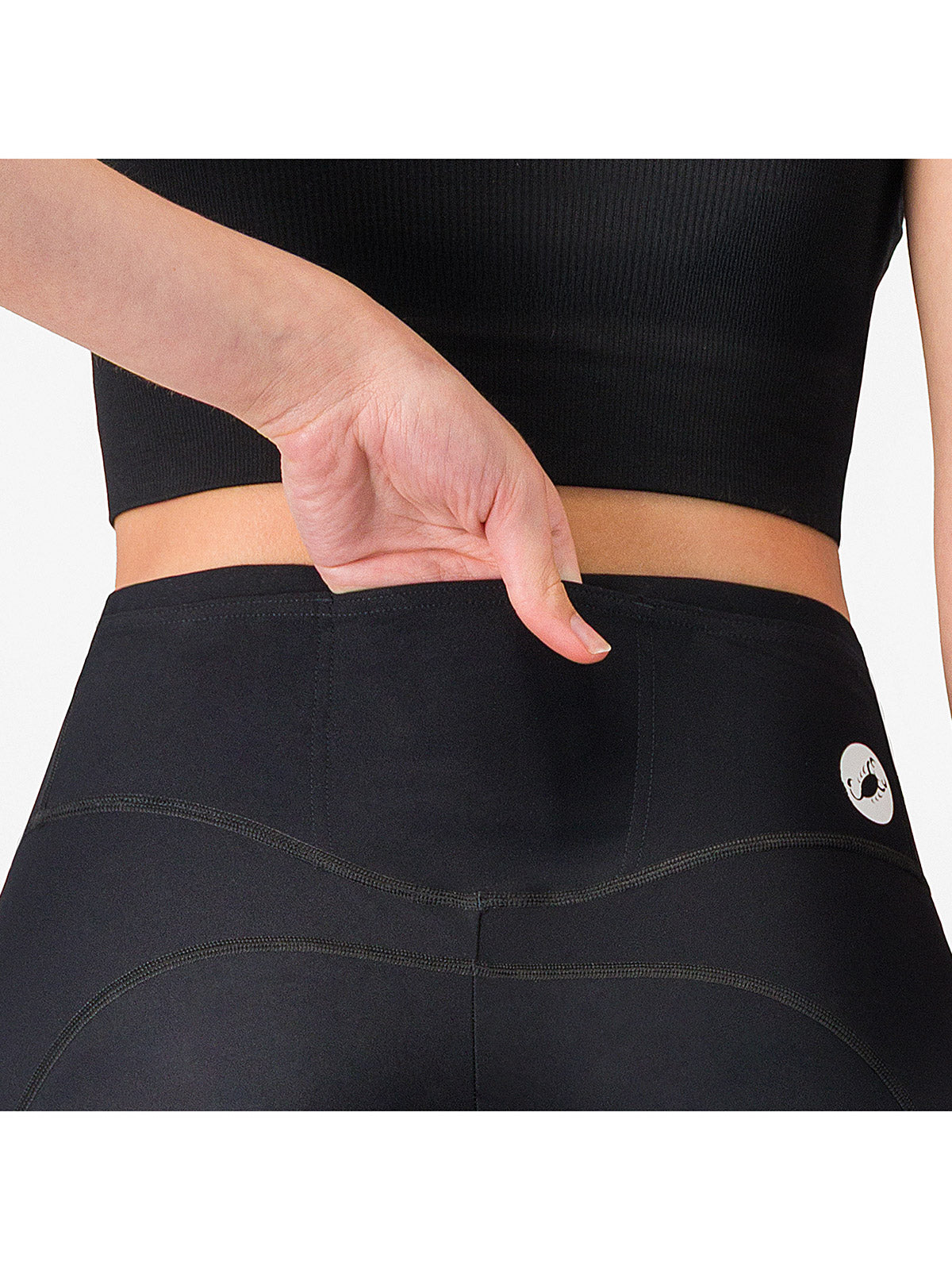 Castelli Comfort Travel Short in color || Black
