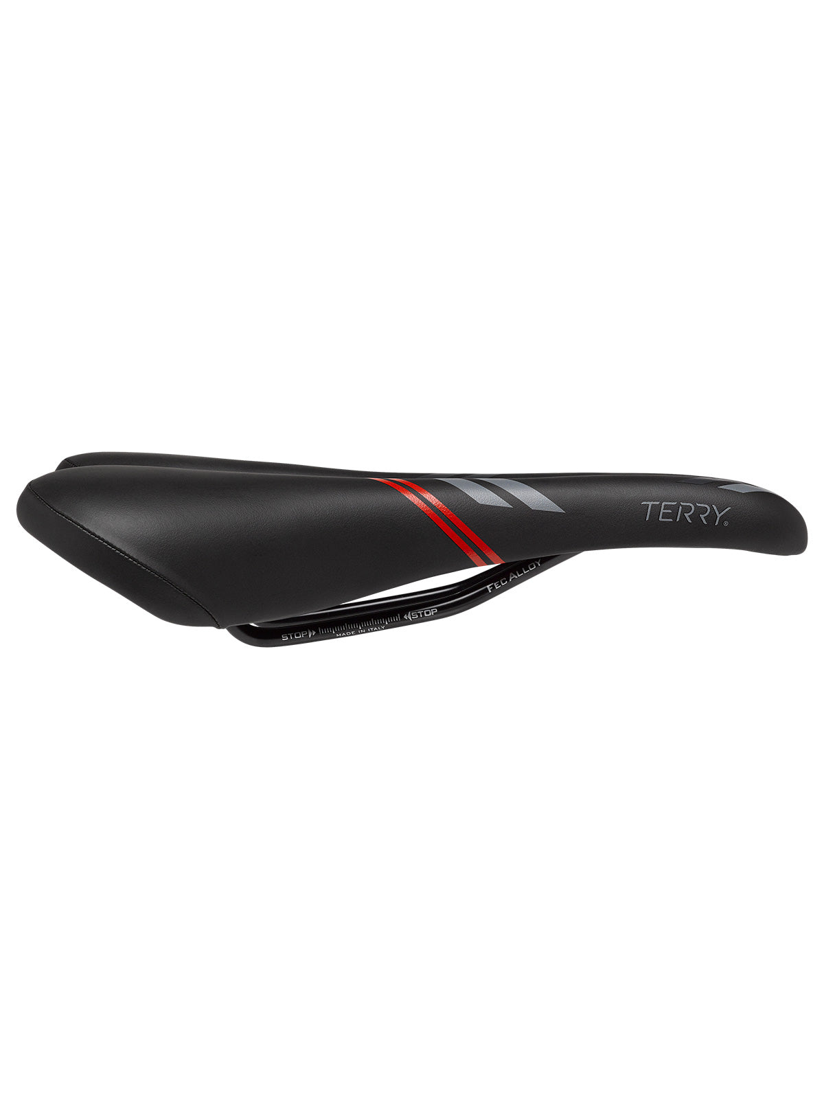 Terry Falcon Y Saddle in color || Finish Line Red