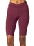 Terry Bike Bermuda Short in color || Mauve Wine