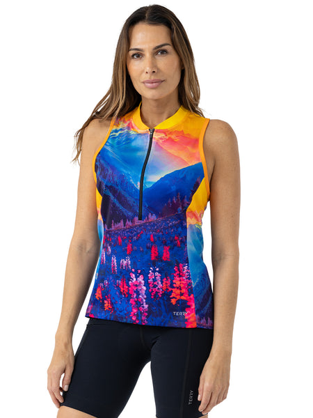 Terry Sun Goddess Bike Jersey in color || Auvergne