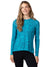 Terry Soleil Flow Long Sleeve Bike Top in color || Pedal Through Aqua