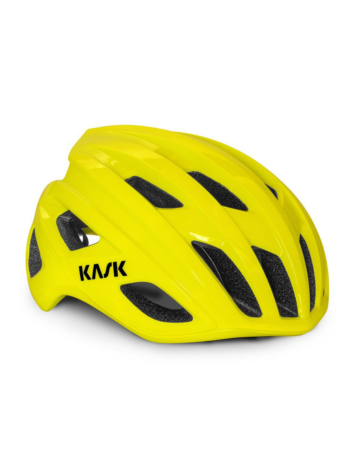 KASK Mojito 3 Cycling Helmet in Yellow Fluo Colorway