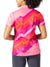 Terry Actif Bike Jersey Plus in Level Up Pink Colorway