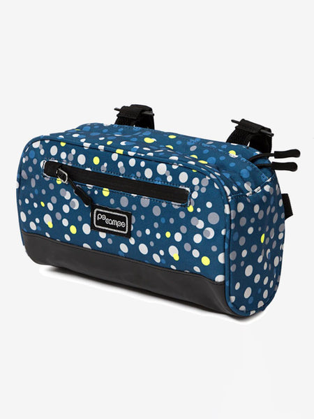 Po Campo Domino Bicycle Handlebar Bag in color || Bubbly