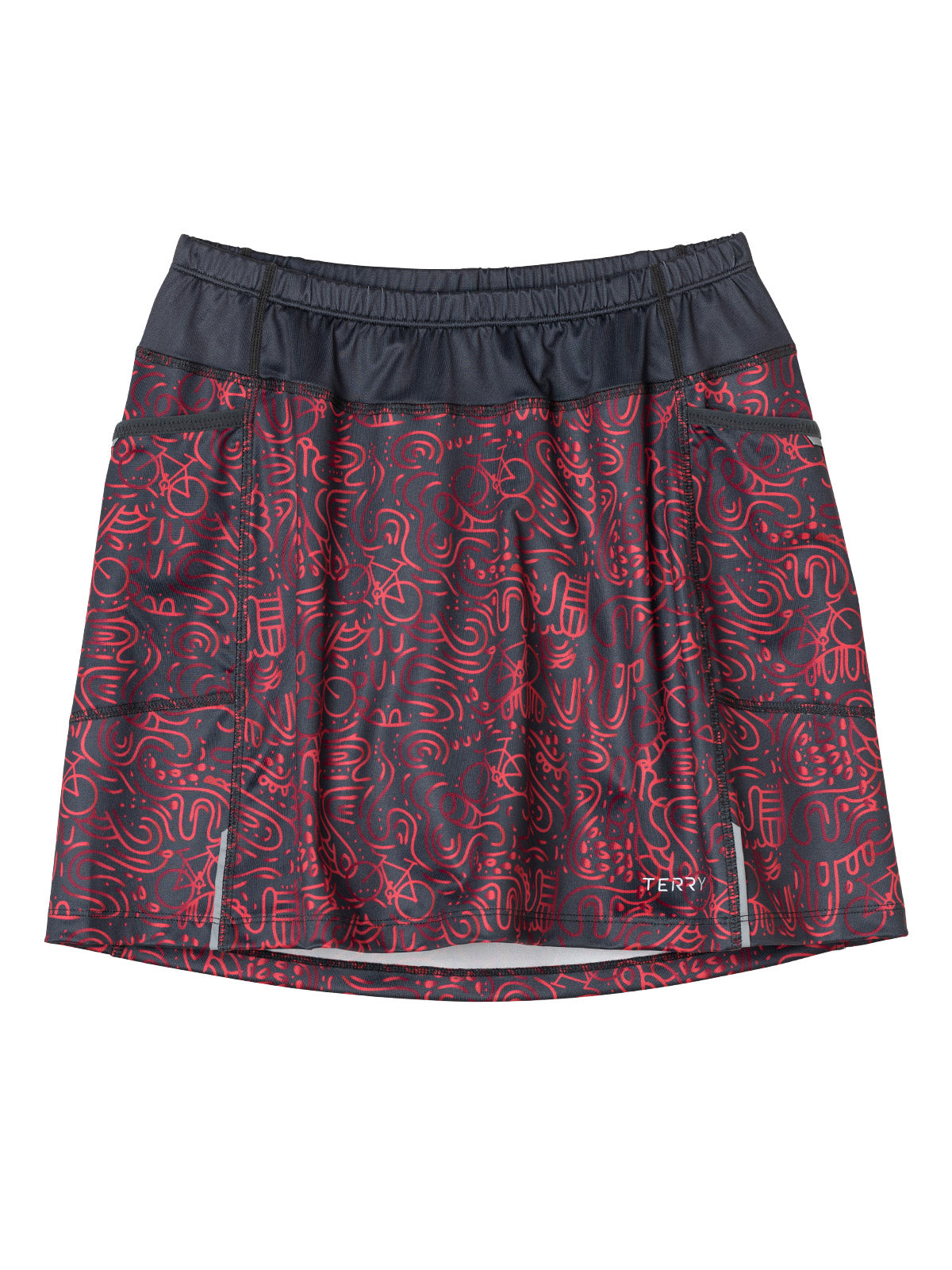 Terry Trixie Bike Skort in Amazement Colorway