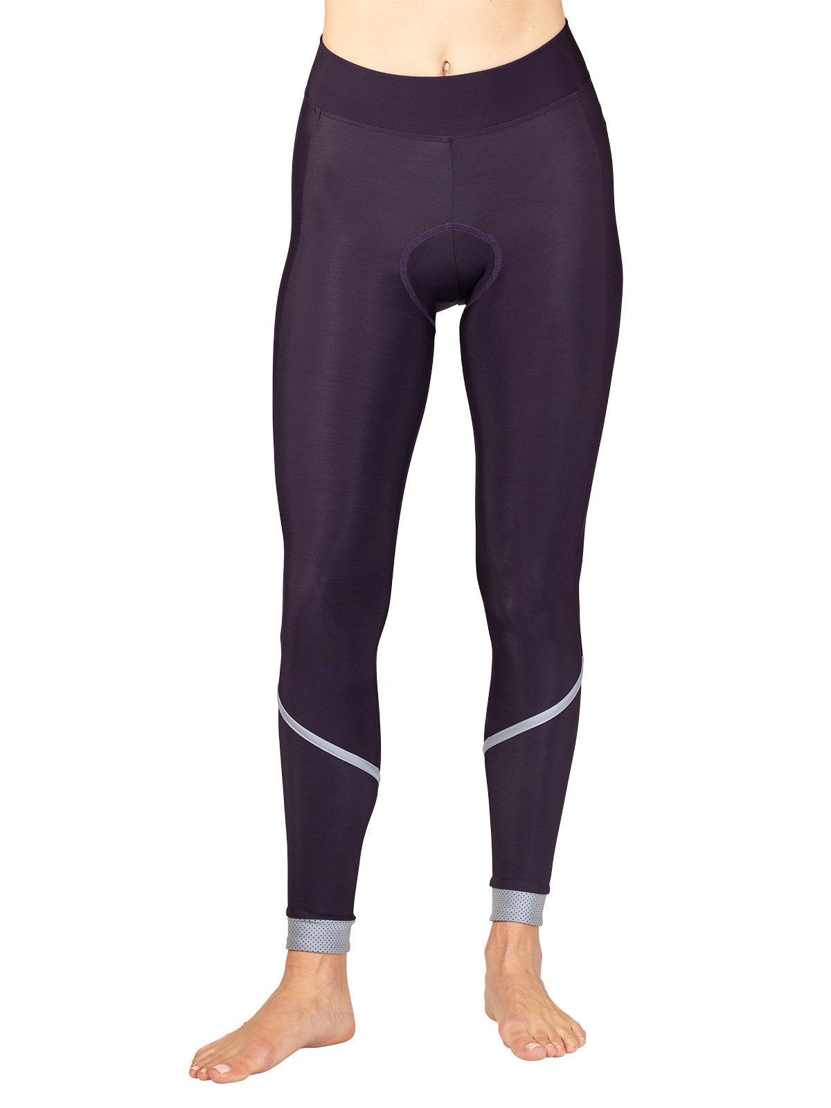 Castelli Velocissima Thermal Bike Tight in color || Dark Nightshade