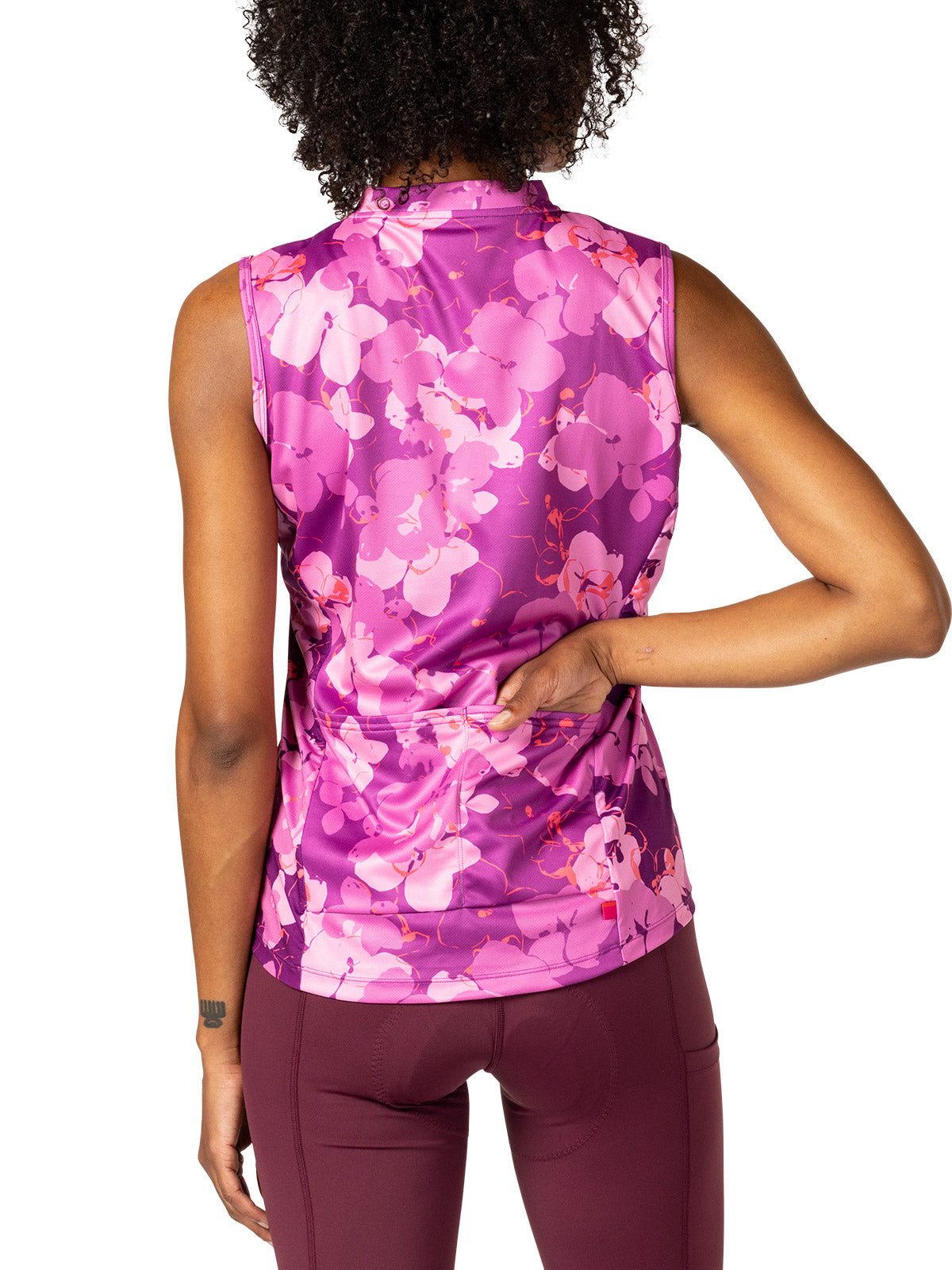 Terry Breakaway Mesh Sleeveless Bike Jersey Plus in color || Paraplu