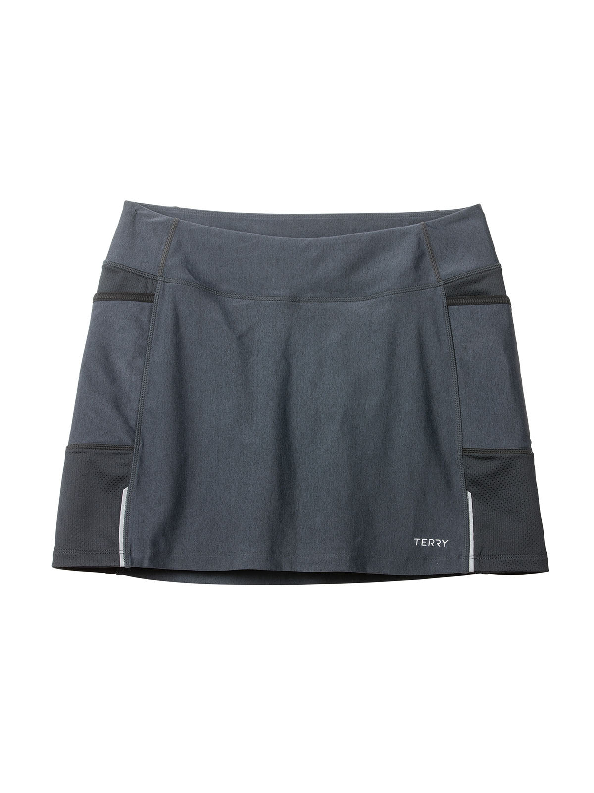 Terry Fixie Skort in color || Black Pepper