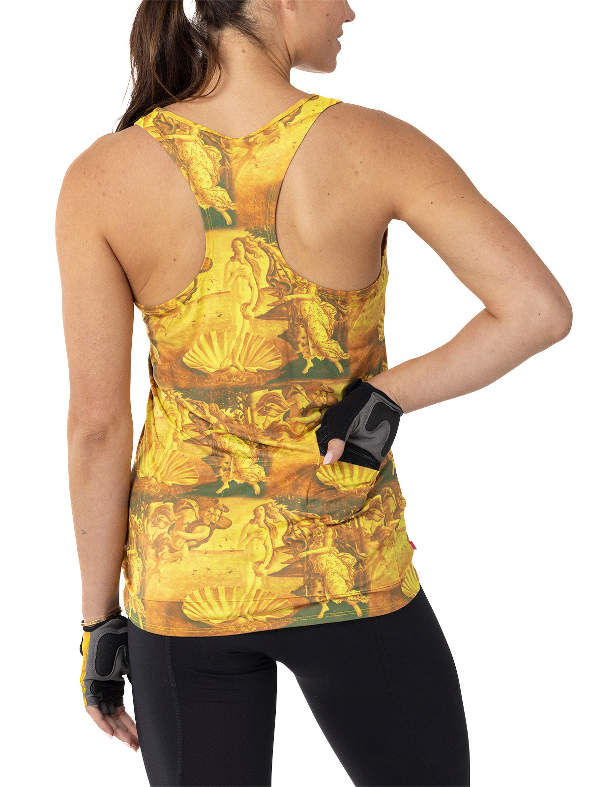 Terry Soleil Racer Bike Tank in Golden Goddess Colorway