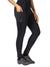 Terry Winter Bib Tight in Black Colorway