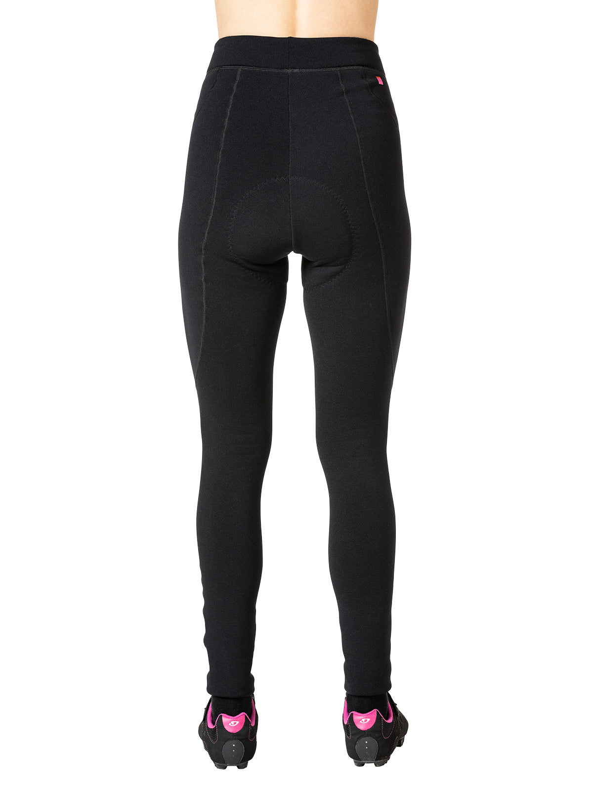 Terry Pro Thermal Bike Tight in Black Colorway