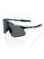 100% Hypercraft XS Sunglasses in Matte Black | Smoke Lens Colorway