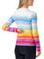 Terry Soleil Long Sleeve Bike Top in color || Rainbow Dots