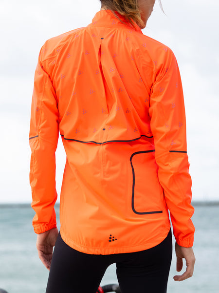 Craft ADV Hydro Lumen Bike Jacket in color || Shock