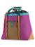 Topo Mountain Utility Bike Tote in color || Botanical Green|Grape