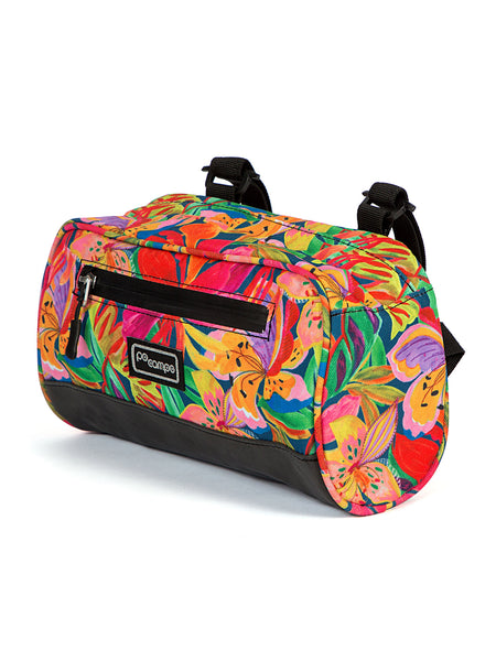 Po Campo Domino Bicycle Handlebar Bag in color || Tropical Nights