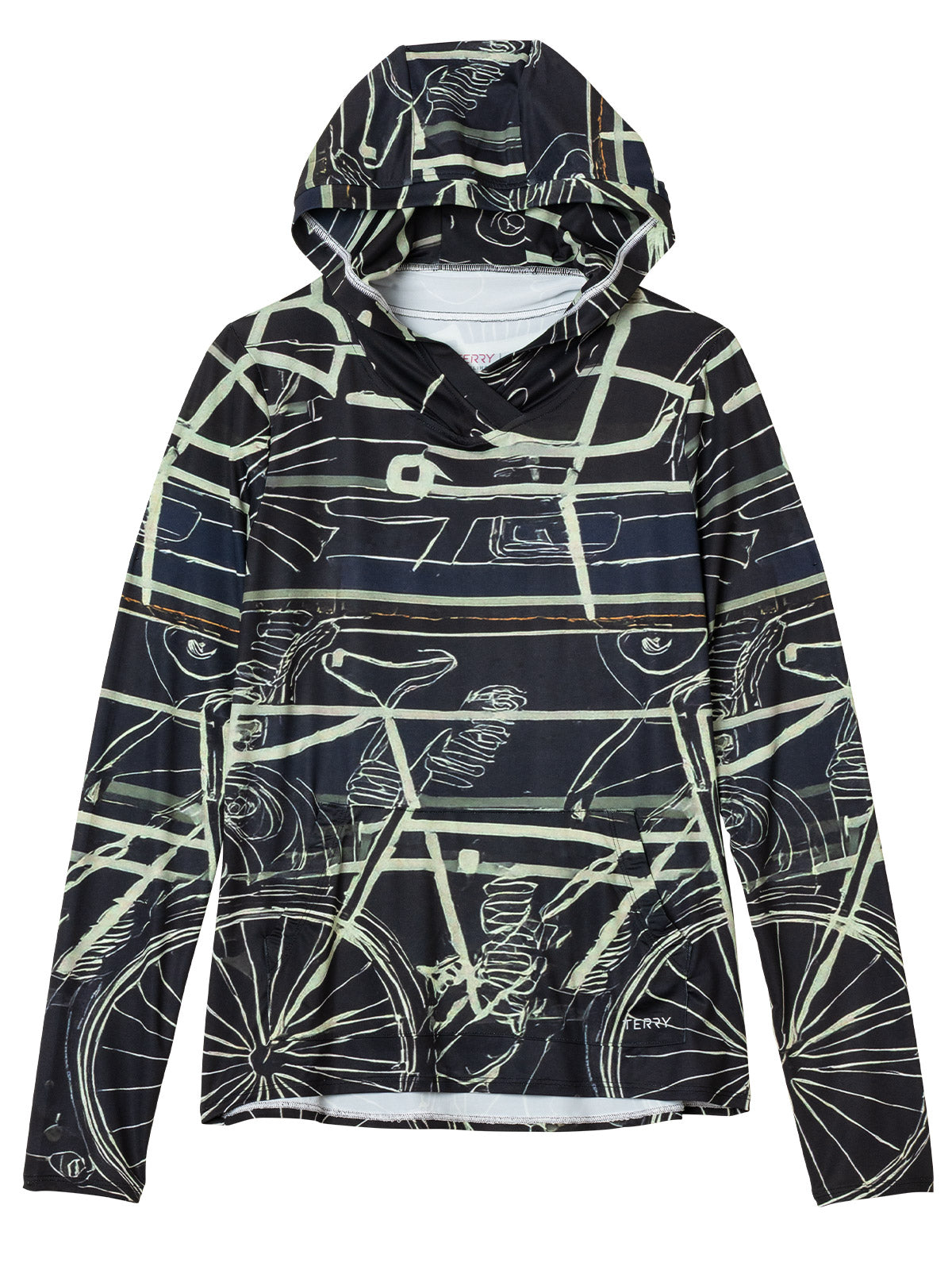 Terry Soleil Bike Hoody in color || Old School