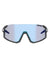 Tifosi Stash Bike Sunglasses in color || Matte Smoke | Clarion Blue