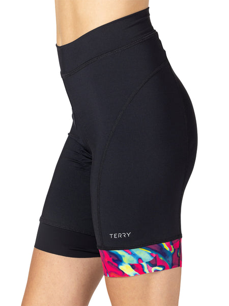 Terry Peloton LTD Bike Short in color || Black | Inky Pinky