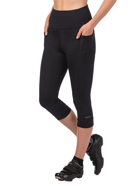 Terry Women's Hi Rise Holster Bike Capri - SU25