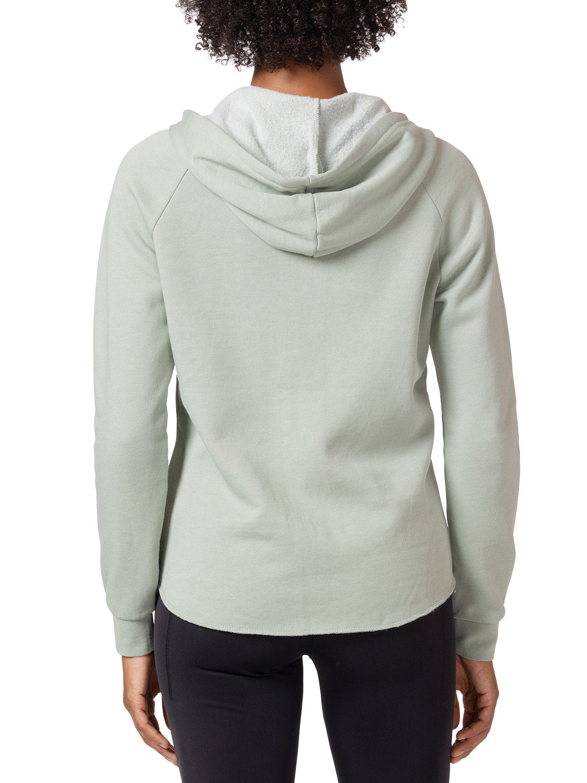 Terry Optibike Hooded Sweatshirt in color || Sage