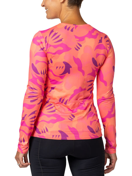 Terry Soleil Long Sleeve Bike Top in color || Wild Child