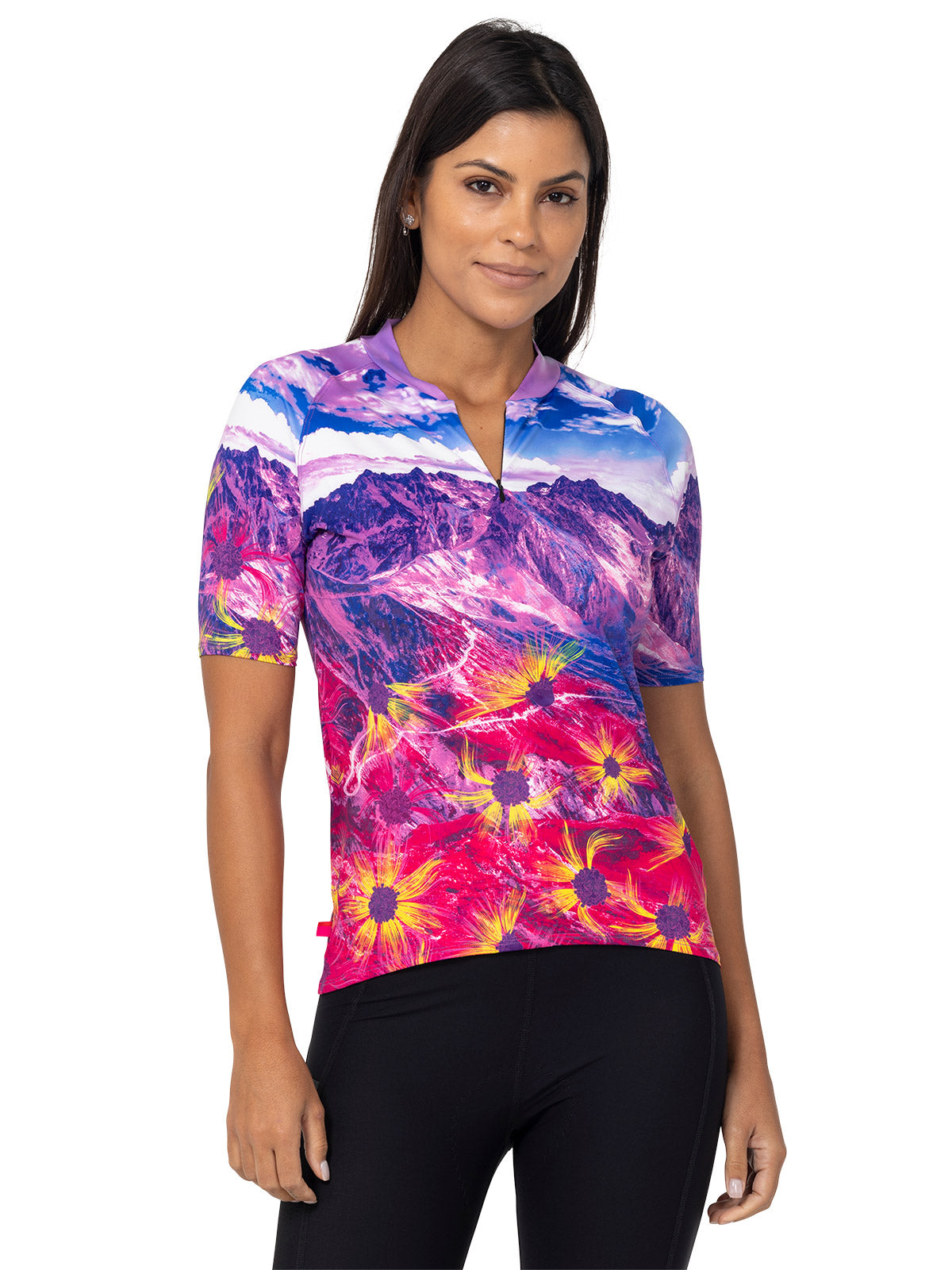 Terry Soleil Short Sleeve Bike Jersey in color || Tourmalet