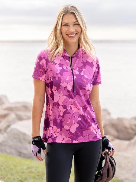 Terry Actif Bike Jersey Plus in color || Paraplu