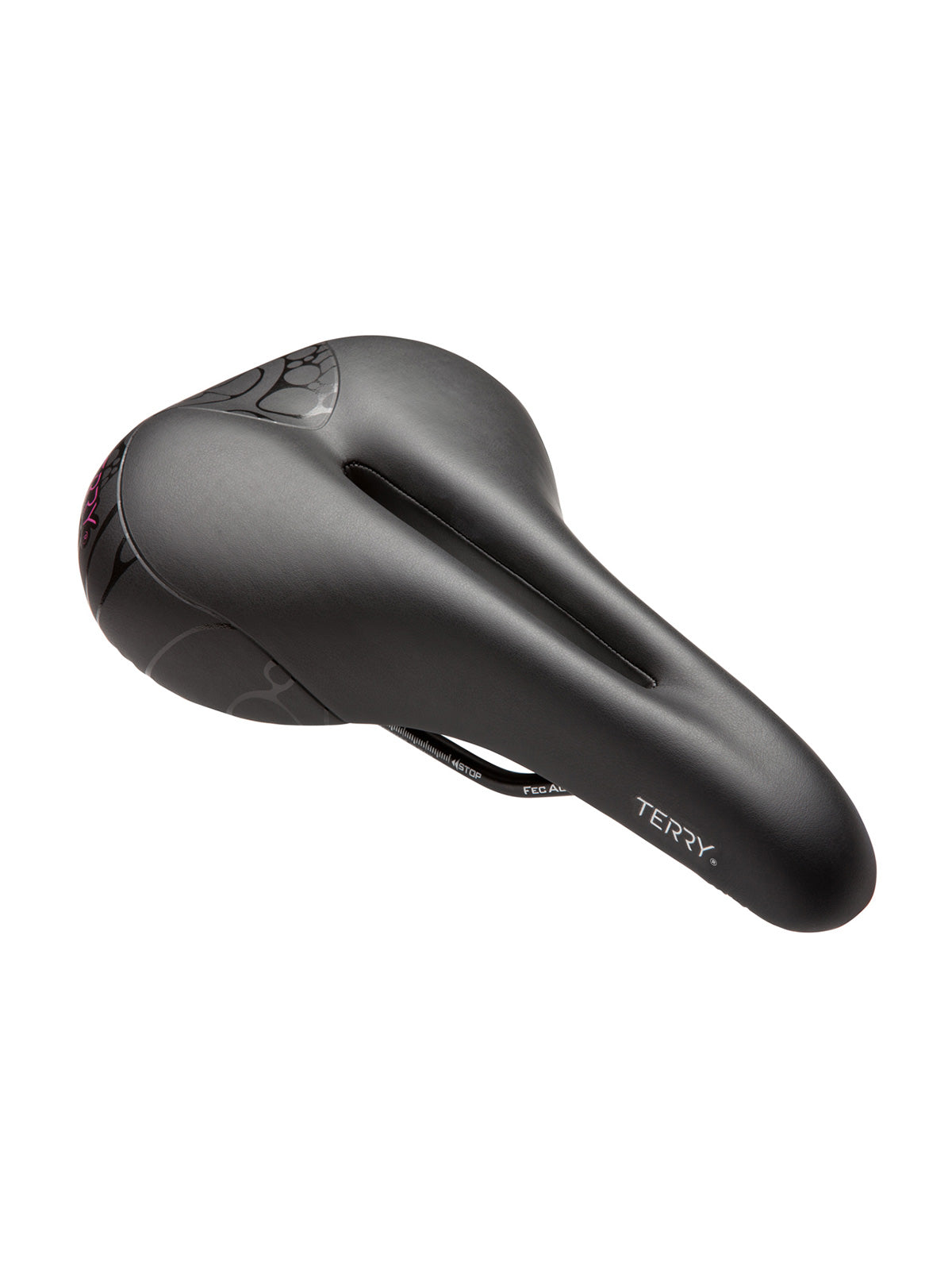 Terry Butterfly Cromoly Gel Saddle in color || Black