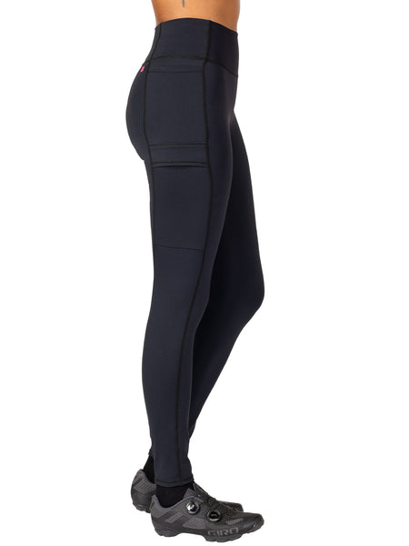 Terry Cargo Bike Tight in color || Black
