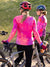 Terry Soleil Long Sleeve Bike Top in Cosmo Colorway