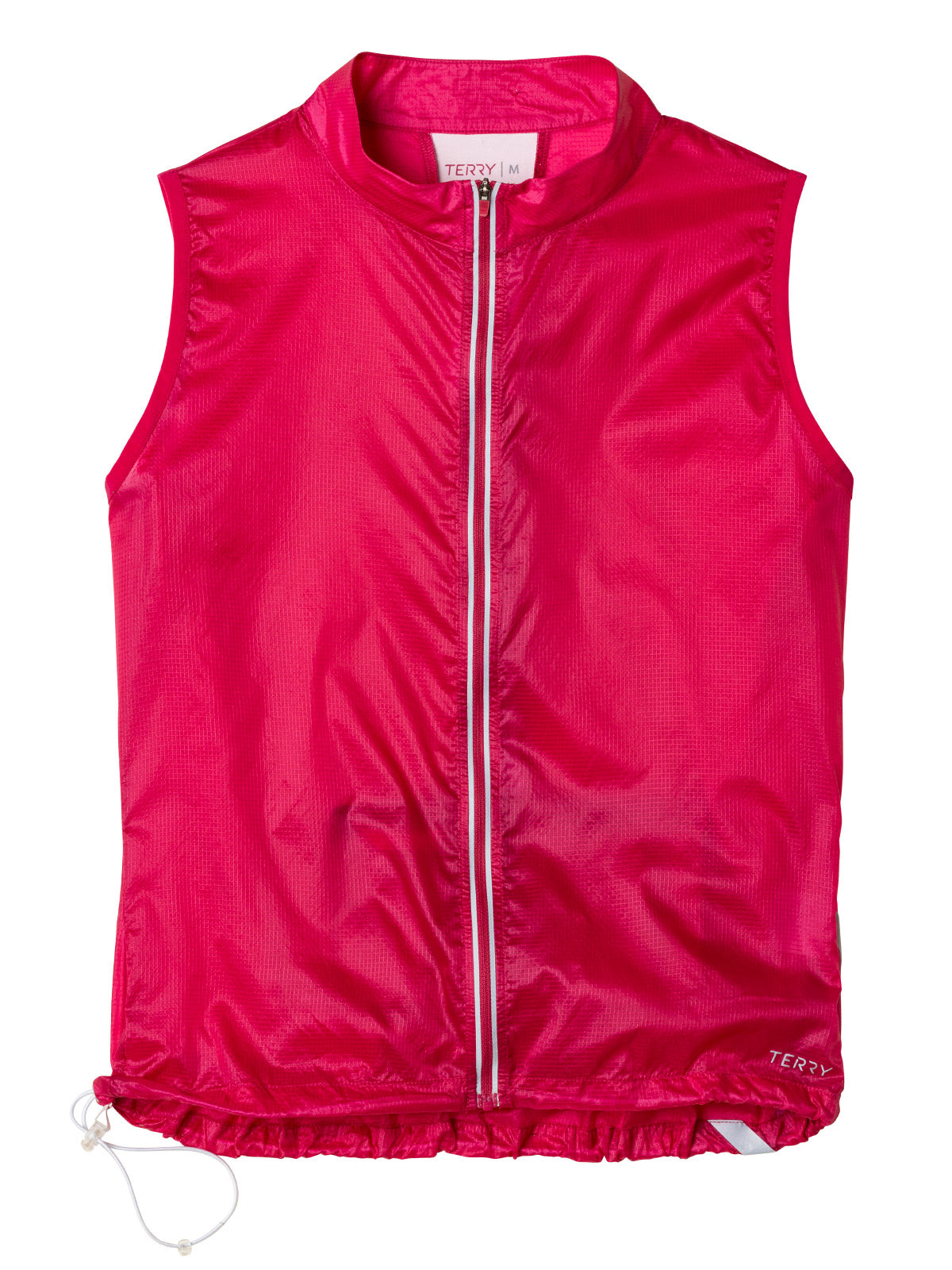 Terry Mistral Packable Bike Vest in Framboise Colorway