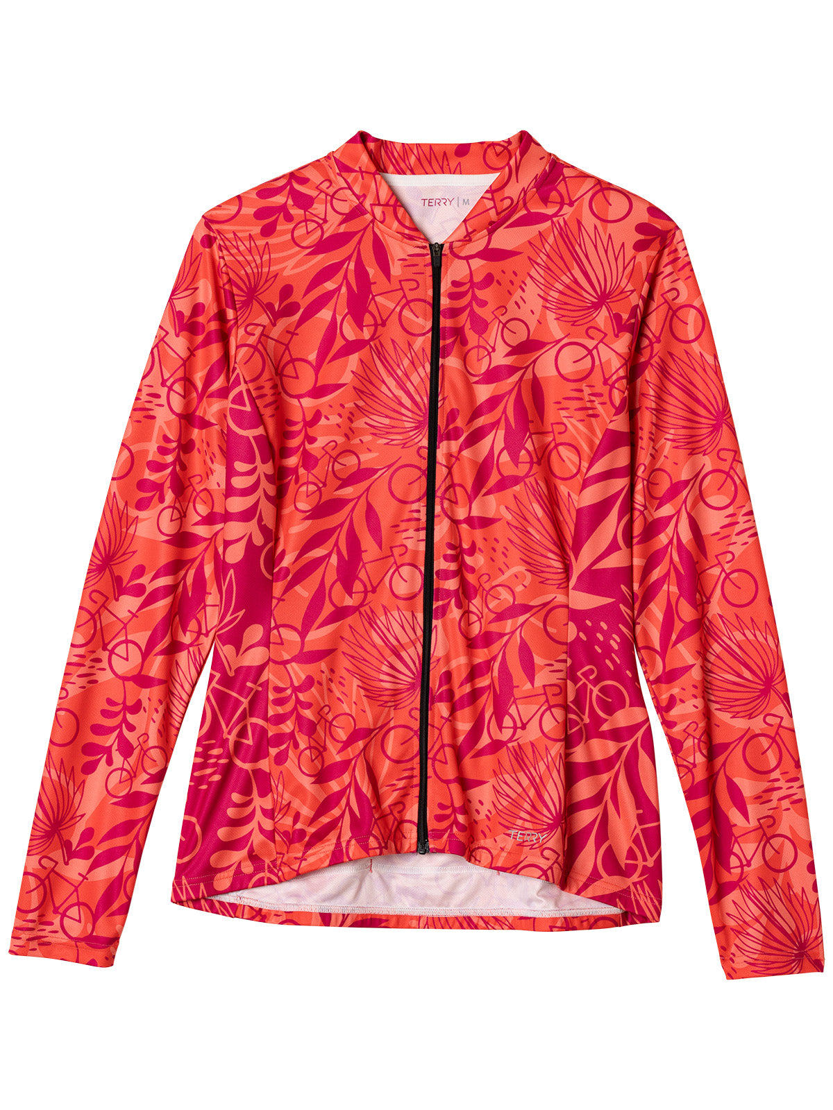 Terry Strada Bike Jersey in color || Palmetto Rose