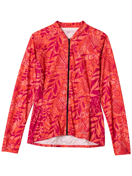 Terry Strada Bike Jersey in color || Palmetto Rose