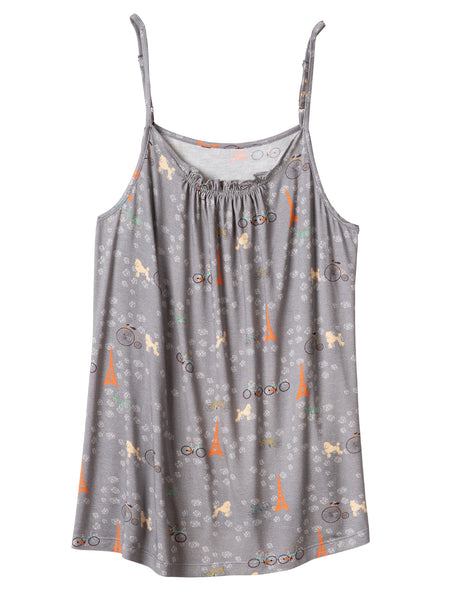 Benares PJ Tank in color || Parisienne Chic Grey