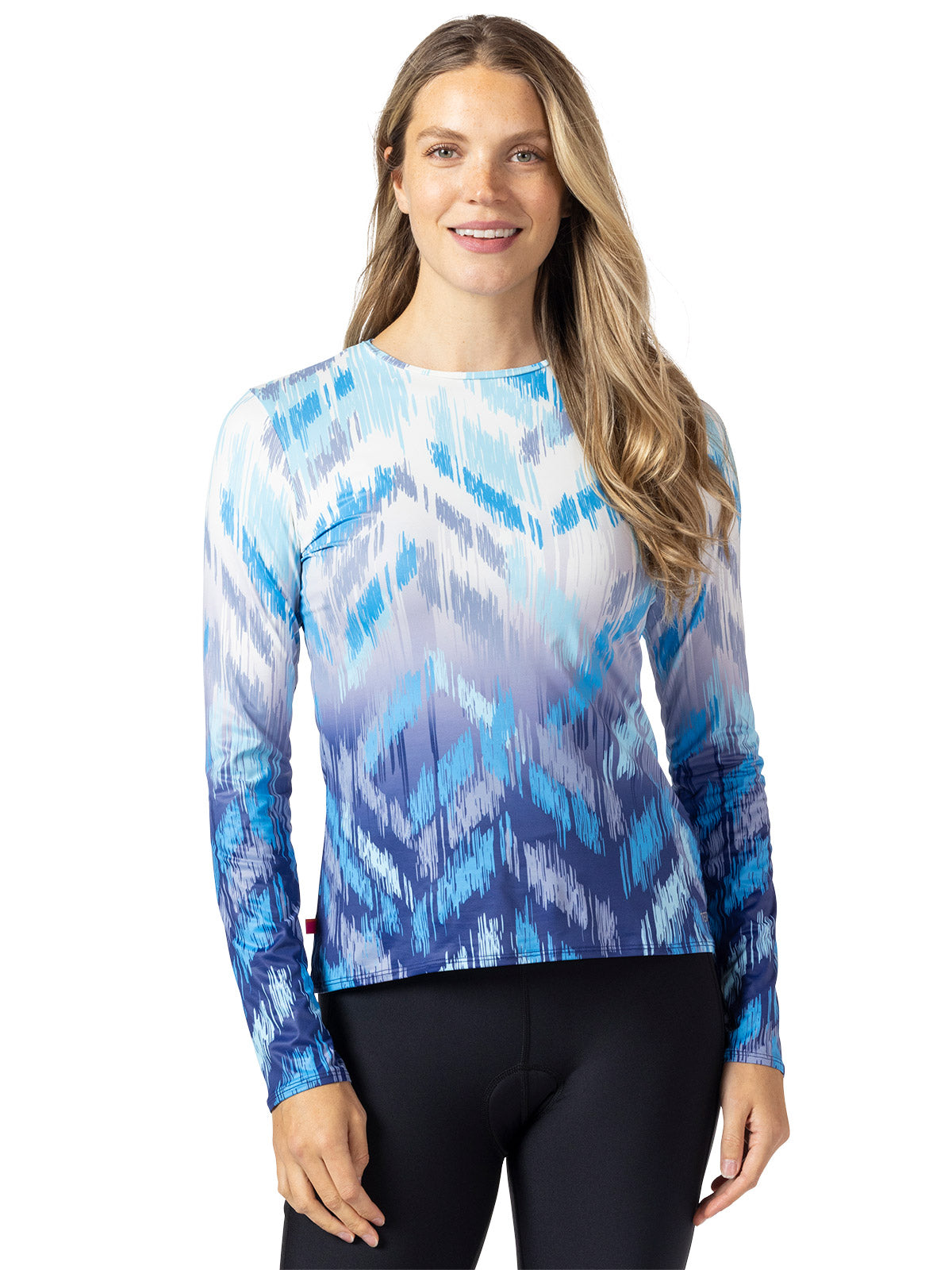 Terry Soleil Long Sleeve Bike Top in color || Ikat