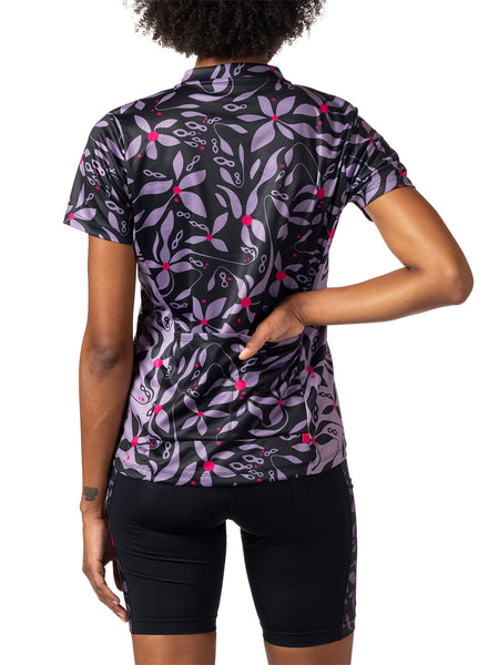 Terry Breakaway Mesh Short Sleeve Jersey Plus in color || Lava Links